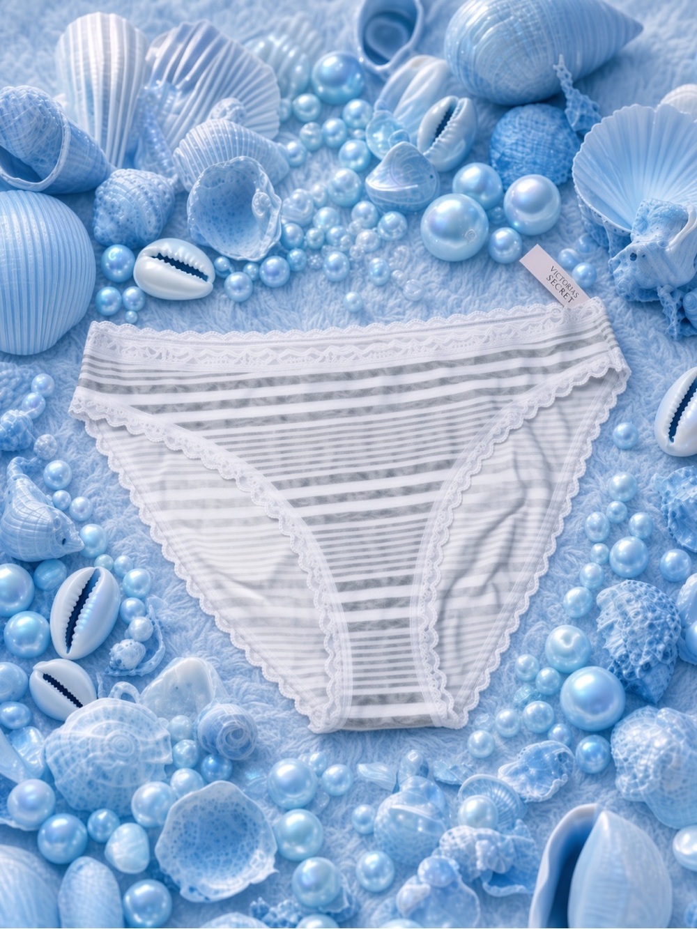 Victoria’s Secret - White, Grey, Ivory and Lace Panties
